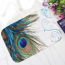 CAMMITEVER красочный рисунок в виде перьев и надписи Коврики для пола Кухня ковры коврик под дверь Ванная комната коврик, напольный ковер