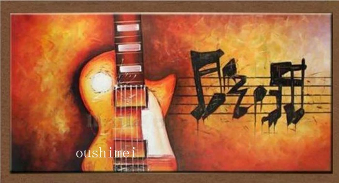 Online Get Cheap Abstract Guitar Paintings -Aliexpress.com