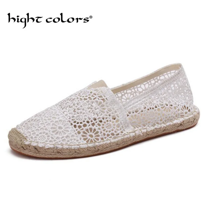 

Flats Woman Casual Shoes Solid Embroider Espadrilles Fishman Shoes Summer Women Loafers Casual Lady Elegant Driving Shoes RA-09