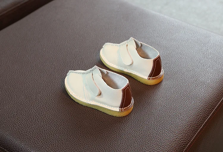 Sapatos de Couro Sapatos de Bebê Macio das Meninas Sapatos da Moda Novas Crianças Sapatos Casuais Menino Pequeno Fundo Princesa 2019 11 Sapatos de couro