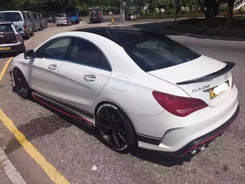 Для Mercedes-Benz CLA класса W117 4 Двери Седан заднее крыло CLA180 CLA200 CLA250 CLA45- Высокое качество Спойлер из углеволокна