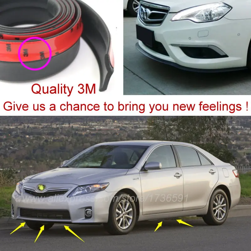 Bumper Lip Deflector Lips For TOYOTA Camry V XV 1990~2015 ...