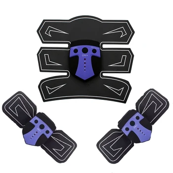 

1 Set Muscle Stimulator Abdominal Slimming EMS Exerciser Muscle Trainer Stimulator Body Massager Men Women Fitness Accessories