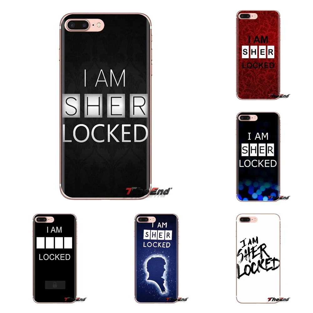 Для huawei G7 G8 P7 P8 P9 P10 P20 P30 Lite Mini Pro P Smart Plus 2017 2018 2019 I am Sherlocked Holmes Art Print кожаный чехол для