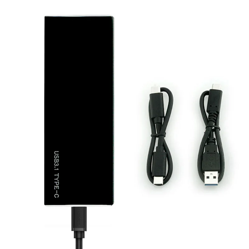 USB C M.2 NVME SSD корпус 3 1 Type c GEN2 до 10 Гбит/с для 2230 2280 жесткий диск M KEY|Корпус жесткого