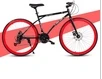 Высококачественная углеродистая сталь Материал 21 скорость 26 дюймов двойной дисковый тормоз переменная скорость туристический велосипед поставщик дорожный велосипед - Цвет: black