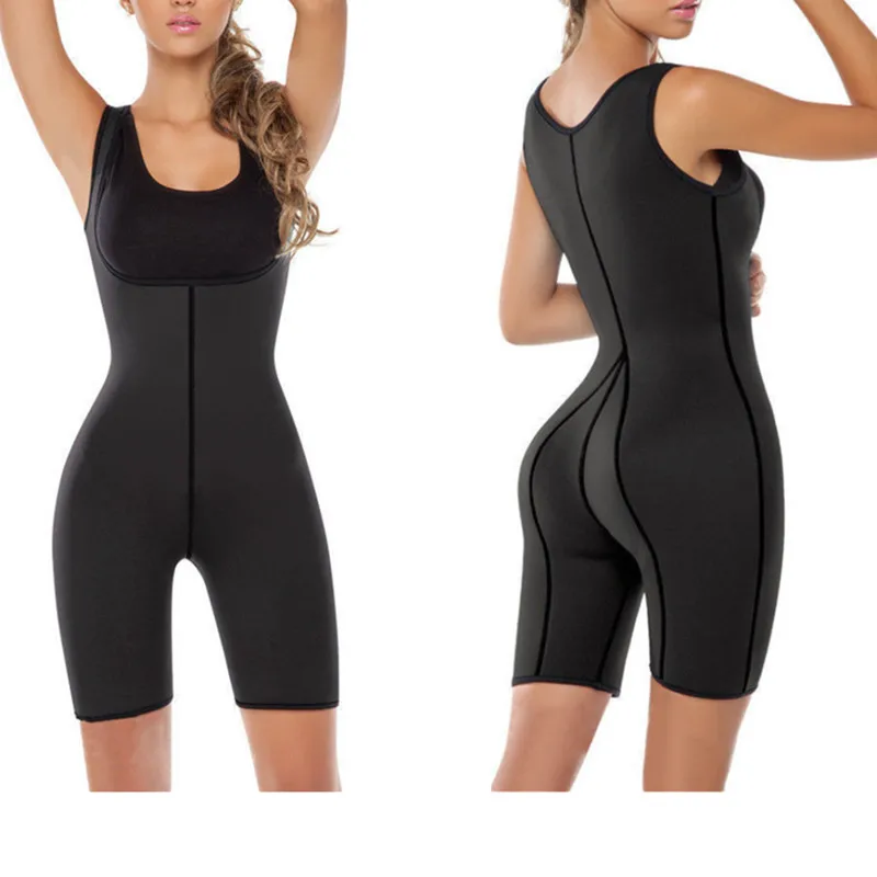HOT Shapers Sauna Sweat Corsets Women Neoprene Slimming Waist Body Shaper Fat Burn Bodysuits Belly Reduce