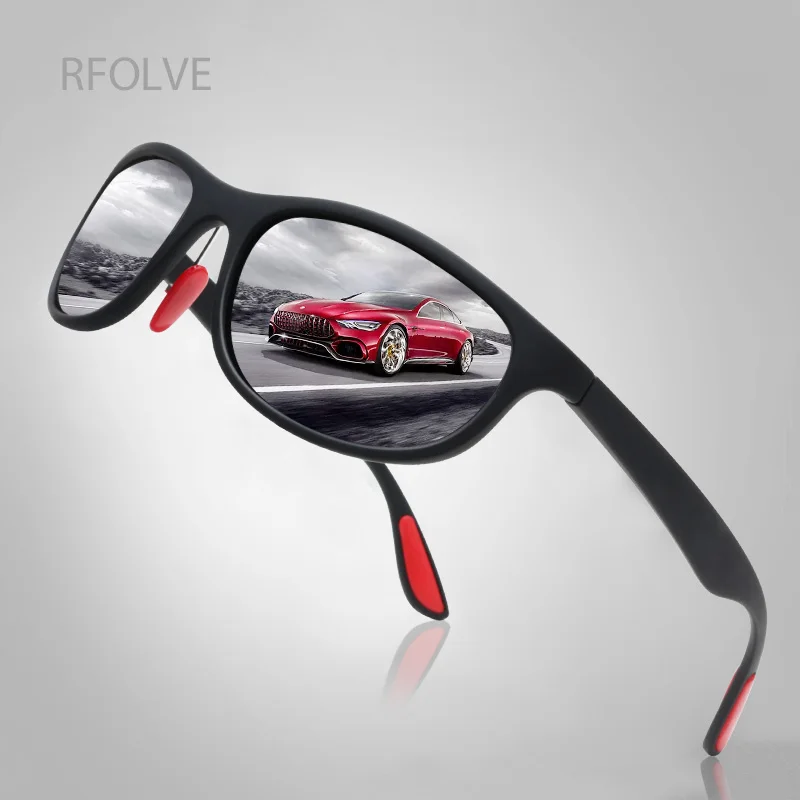 RFOLVE поляризованных солнцезащитных очков Для мужчин Fashion Drive спортивные