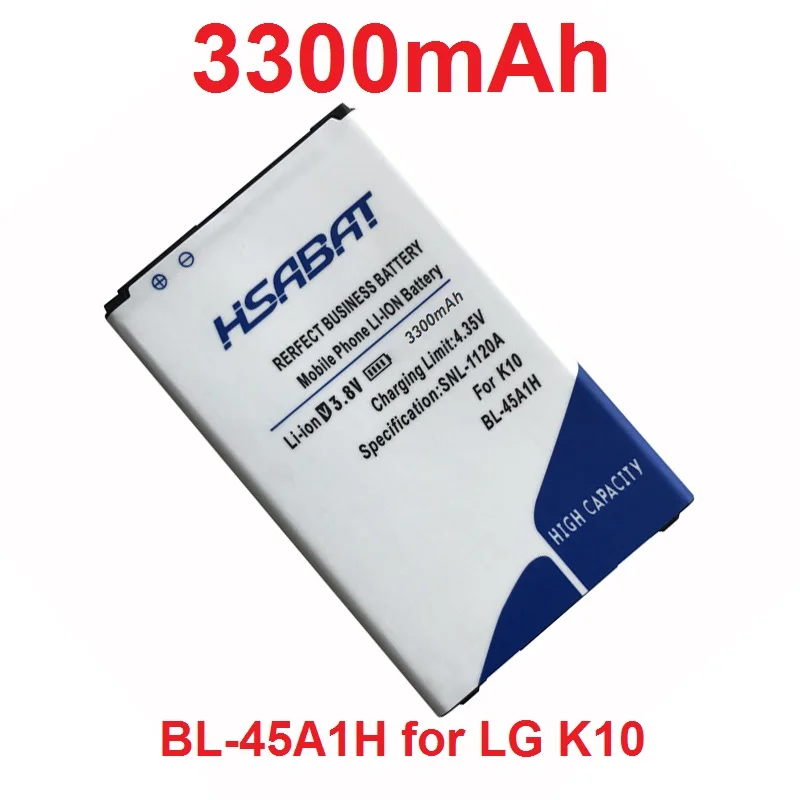 imágenes para HSABAT 3300 mAh Batería Para LG K10 F670L F670K F670S F670 BL45A1H BL-45A1H K420N K10 Q10 LTE K420 imágenes para HSABAT 3300 mAh Batería Para LG K10 F670L F670K F670S F670 BL45A1H BL-45A1H K420N K10 Q10 LTE K420
