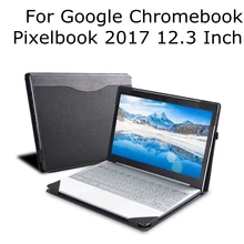 Крышка для Google Pixelbook 12," Комплексное из искусственной кожи жесткий чехол 2 в 1 чехол для Google Chromebook-Pixelbook 12,3 дюймов