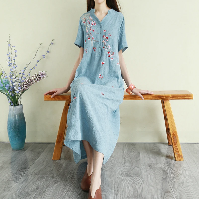 

2019 chinese dress cheongsam qipao cheongsam modern improved women embroidery flower cheongsam vestidos elegant qipao