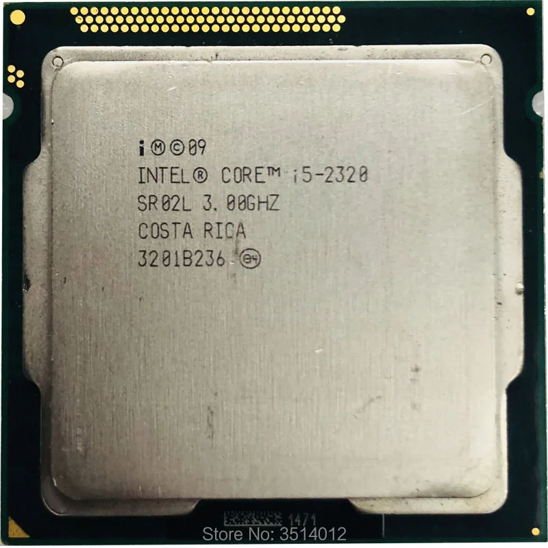 Intel Core i5 2320 i5 2320 3.0 GHz Quad Core CPU Processor 6M 95W LGA ...