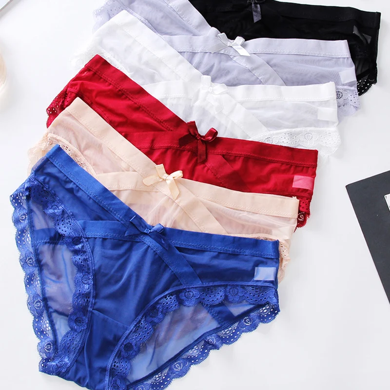 

Women's pregnant low waist underwear soft comfortable ladies lace comfortable seamless underwear healthy antibacterial underwear