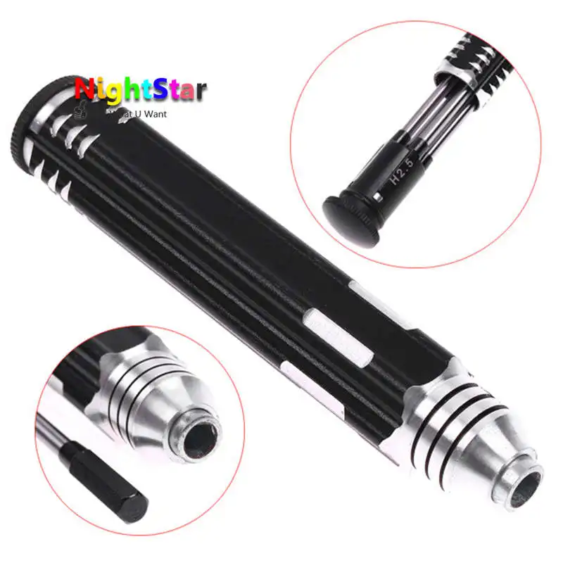 

4 in1 Hexagon Head Hex Screw Driver Tools Set Kit 1.5,2.0,2.5,3.0mm for RC Helicopter Car