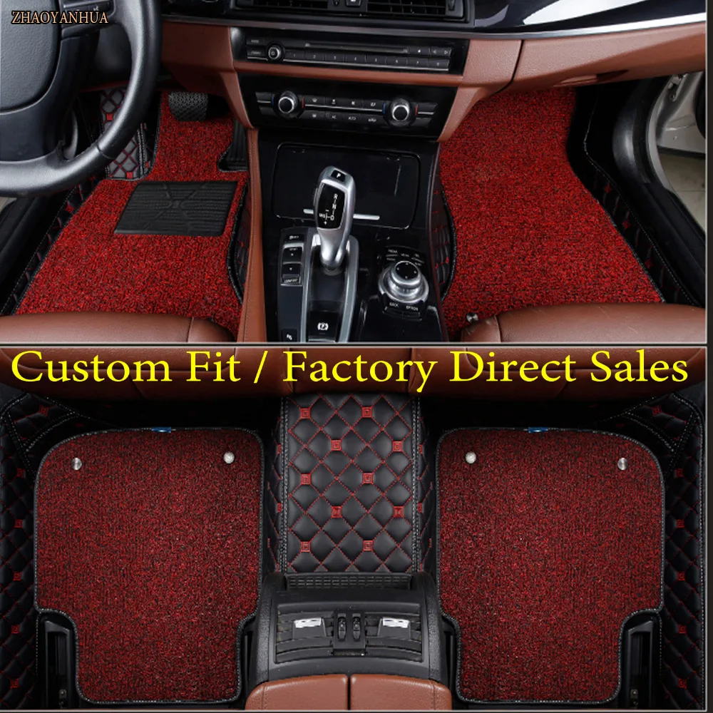 ZHAOYANHUA Car floor mats for Mercedes Benz S class W221 280 350 400