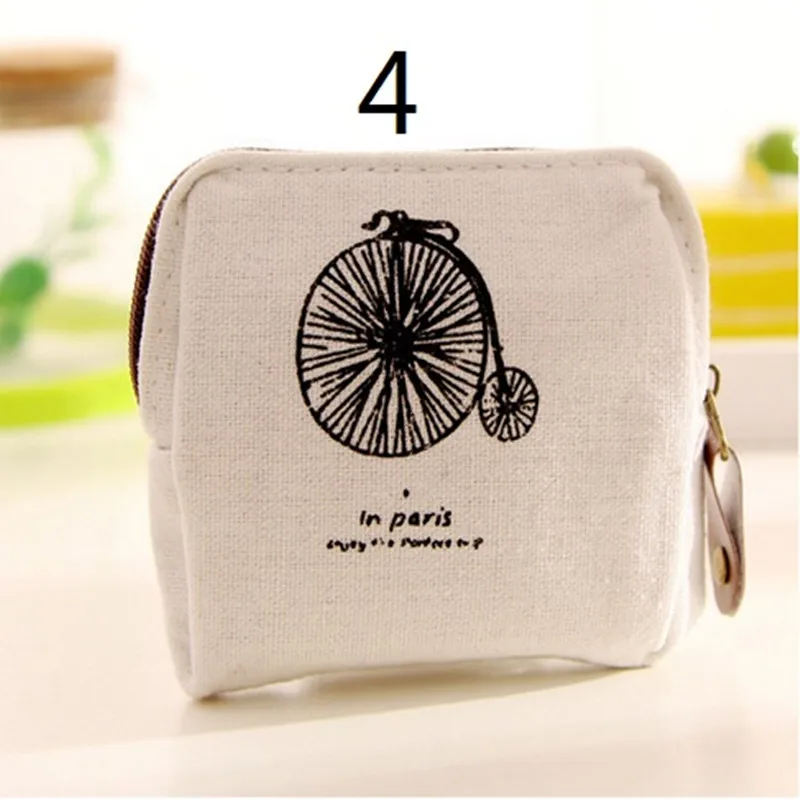 Paris Memo Theme Pattern Creative Novelty 9.5*9CM Cute Case bagbag