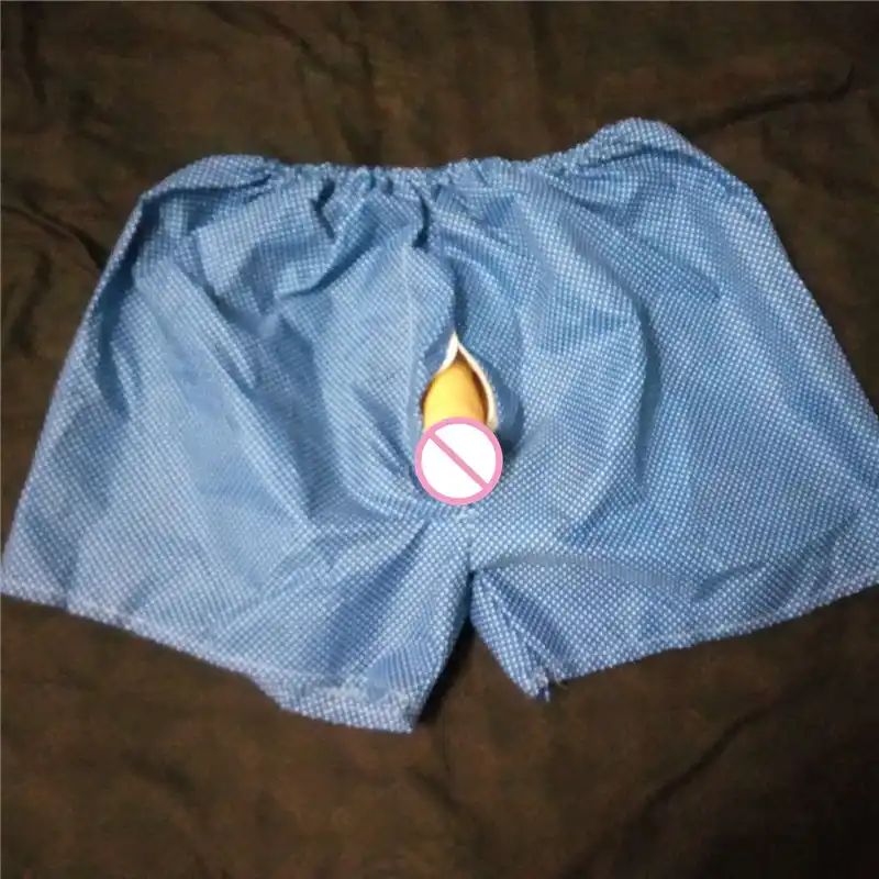 Venda quente novidade gadget halloween engraçado brinquedos piada suprimentos adereços prank dick shorts pênis hip calças cor aleatória novidade itens