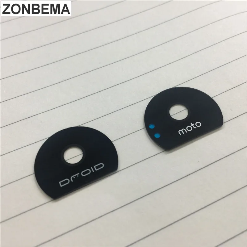 

ZONBEMA Original Back Camera Glass Lens Cover With Glue Tape adhesive for Motorola Moto Z Droid XT1650/ Moto Z Play XT1635