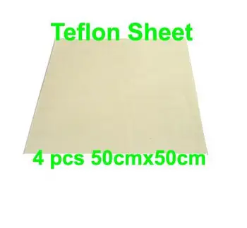 

Free shipping Discount 4pcs 50cmx50cm Teflon Sheet for Heat Transfer Heat Press Teflon Film Sublimation