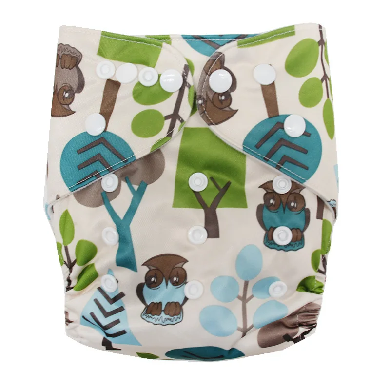 

Fashion Print Waterproof Polyester +PUL Fabric for Diaper Material Breathable Baby Diapers Cloth Nappy Reusable Pool Cover