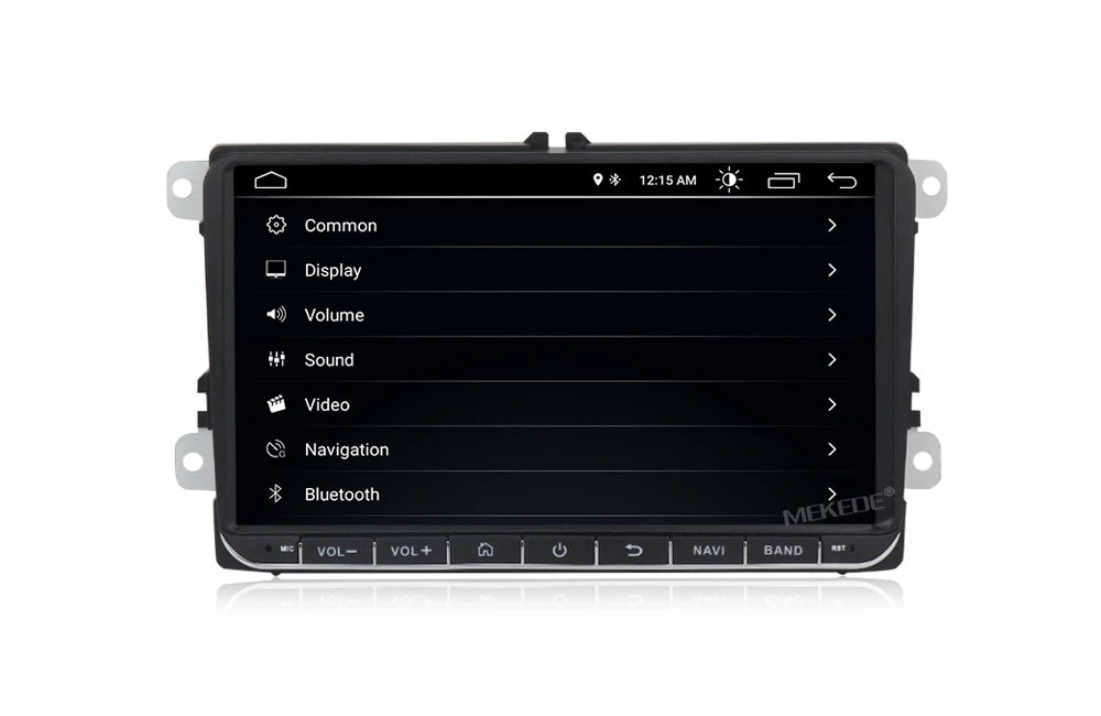 MEKEDE " Android 8,1 автомобильный gps-навигатор для VW GOLF 5, 6 Polo Passat b5, Jetta Tiguan Touran Skoda, seat, canbus, руль