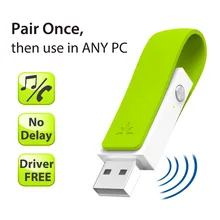 Avantree Low Latency Driver Free Plug&Play Bluetooth USB Audio Adapter Transmitter for ALL PC with wireless Headphones Speakers