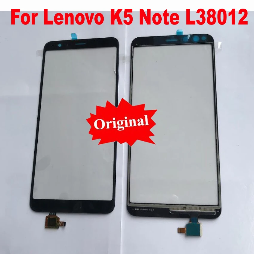 

LTPro 6.0" Best Quality Glass Outer Touch Screen digitizer For Lenovo K5 Note L38012 Panel Replacement Parts 18 : 9