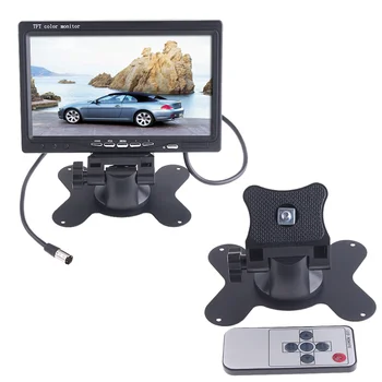 

7" TFT LCD Car Monitor Parking Assistance Car rear view camera with mirror monitor Backup Reverse Auto TV Monitor Car DVD Screen