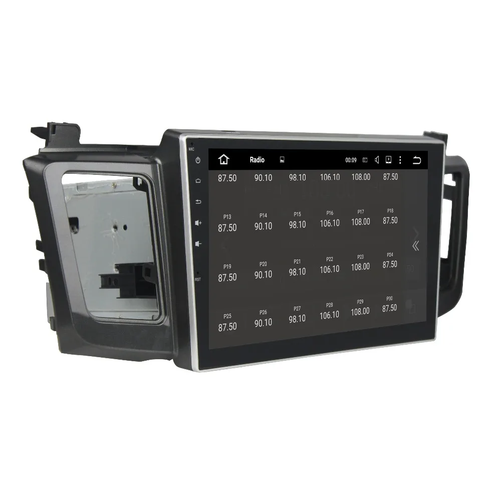 Cheap KLYDE 10.1" 2 Din Android 8.1 Car Radio For Toyota RAV4 2012-2015 Car Audio Stereo 2+16GB Multimedia Player Mirror Link Steering 1