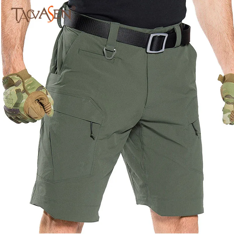 TACVASEN Men Summer Quick Dry Military Tactical Shorts Stretch Combat ...