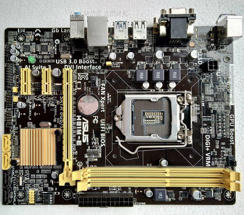Оригинальная материнская плата для ASUS H81M E LGA 1150 DDR3 i3 i5 i7 cpu 16 Гб USB2.0 USB3.0 настольная