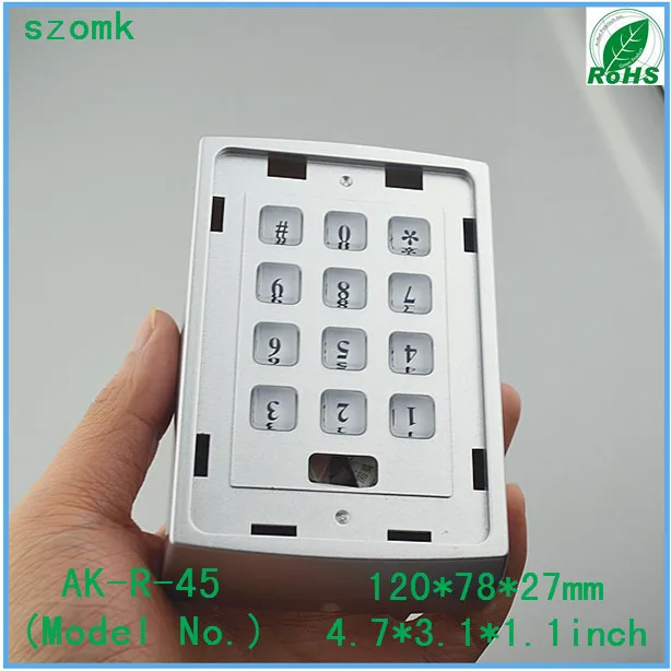 

szomk door alarm enclosure (1 pcs) 120*78*27mm instrument housing case control box electronic project box electronic case