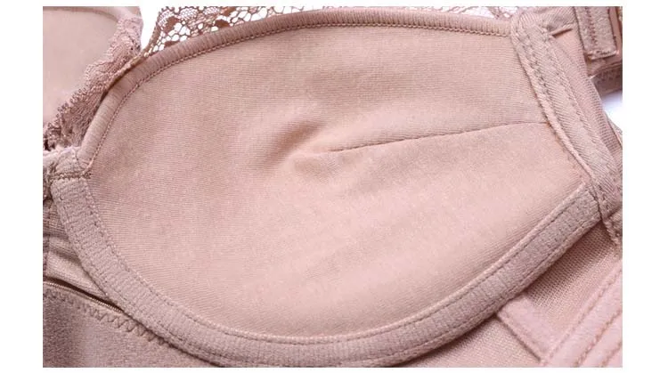 Plus Size Bras For Women 48 50 52 CDE Cup Push Up Brassiere Sexy Lace Bralette Vest Bra Large Size Lingerie Female Intimates    1