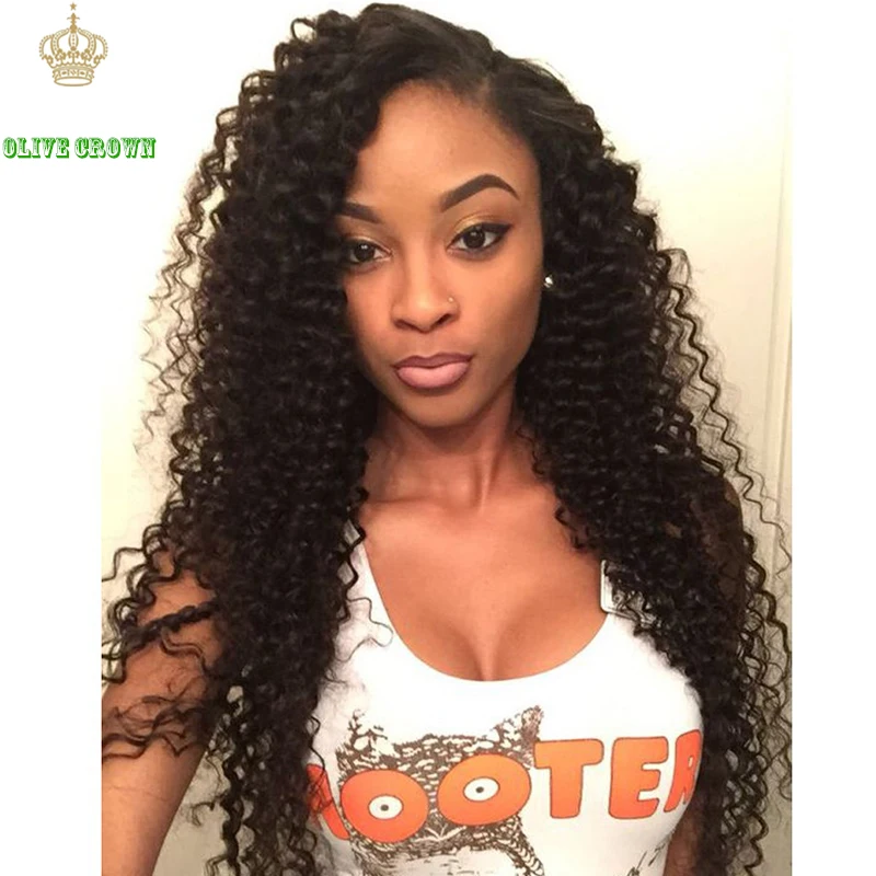 Virgin Indian Human Hair U Part Wigs Kinky Curly Upart Human Hair Wigs