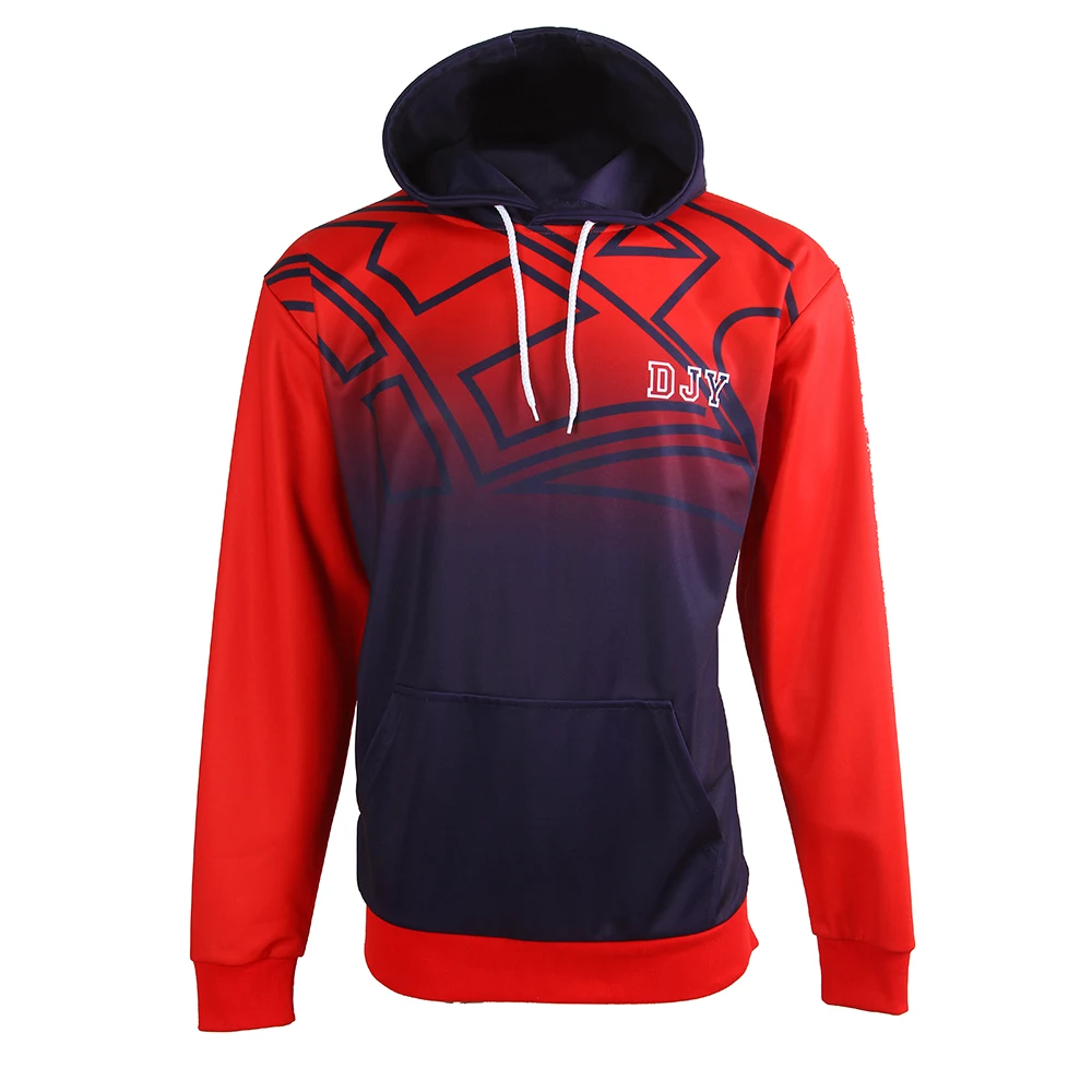 

Custom hooded shirt breathable and quick-drying polyester fabric daily trend fitness running team clothing parent-child wear