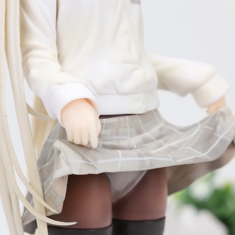 Аниме ALPHAMAX SKYTUBE Yosuga no Sora Kasugano Sora милая девушка фигура 1/7 масштаб платье Ver. Yosuga no Sora модель игрушки