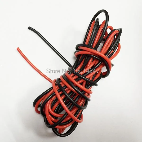 12 AWG Gauge Silicone Wire 1M  black & red Flexible Stranded Copper Cables for RC NEW 6 gauge amp kit amplifier install flexible wiring suitable for car audio system modification durable car audio wire wiring kit