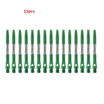 

15pcs 45mm Aluminium Alloy Dart Shaft Stems Throwing 2BA Thread Dart Replacement