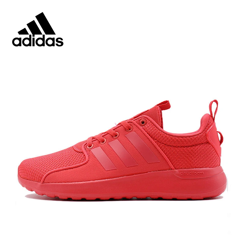 

Red Adidas Original NEO Label LITE RACER Women's Skateboarding Shoes Women Sneakers Sports Outdoor Mesh Breathable Designer