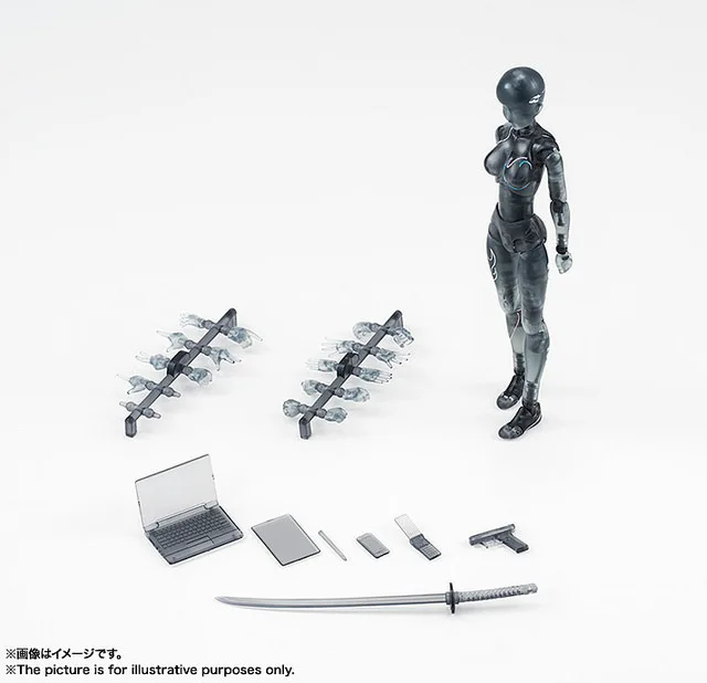 Оригинальный World Tour BODY KUN & CHAN BJD черный прозрачный цвет Ver. ПВХ экшн фигурка