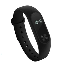 Original Mi Band 2 Miband Band2 Wristband Bracelet with Smart Heart Rate Fitness Tracker Touchpad OLED Strap