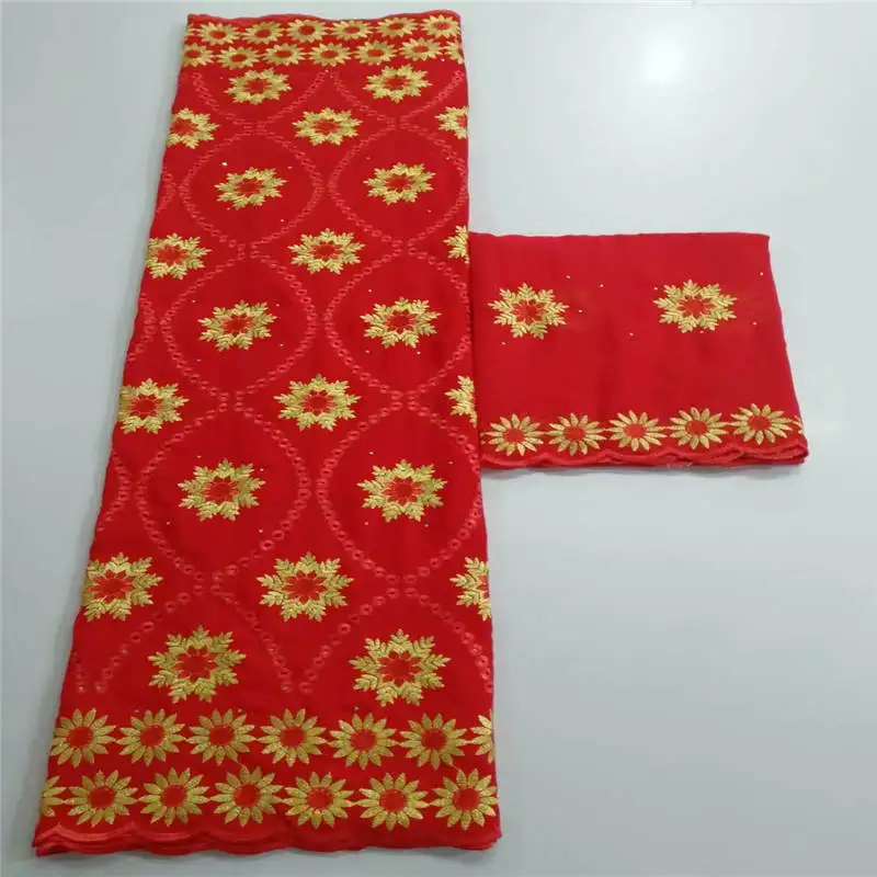 

LY!African Swiss Cotton Lace Fabric Embroidery Swiss Voile Lace Dubai Swiss Voile Lace Switzerland With Scarf ! L42316