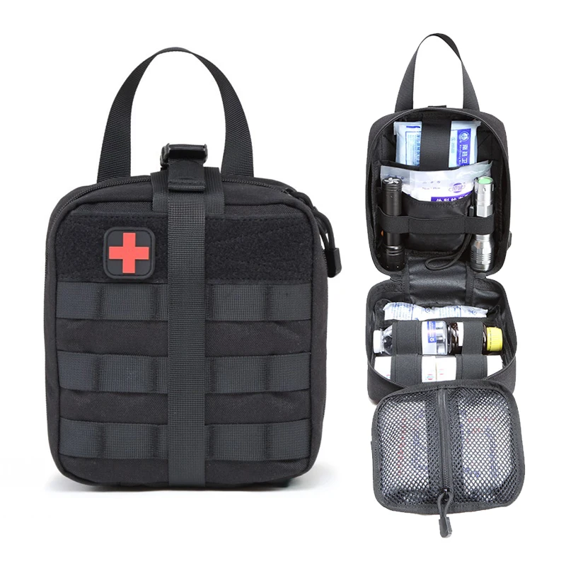 Outdoor Sports Tactical First Aid Bag MOLLE Car Medical font b Storage b font Package Hiking