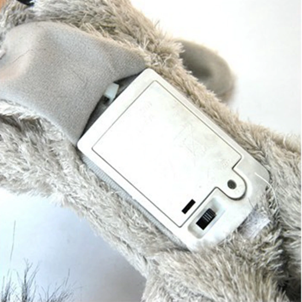 O beb&ecirc; Ca&ccedil;oa Crian&ccedil;as Eletr&ocirc;nico Rolando de Rir Burro de Pel&uacute;cia Brinquedo Engra&ccedil;ado