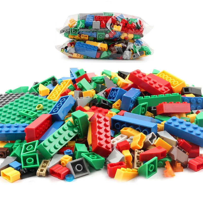 

DIY Small Particles Building Block Compatible with LegoINGS City Figures Bricks Early Educational Toy for children Kids Gift