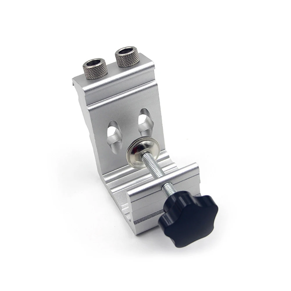 

Woodworking Drilling Locator Wood Dowel Hole Drilling Jig Drill Bit Kit Carpentry Positioner Tool AI88