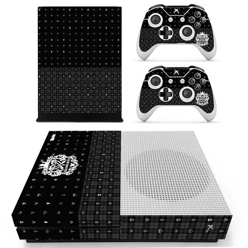 Наклейка с изображением Kingdom Hearts III для Xbox One S sticker s vinilo pegatina для Xbox one Slim Console и два контроллера