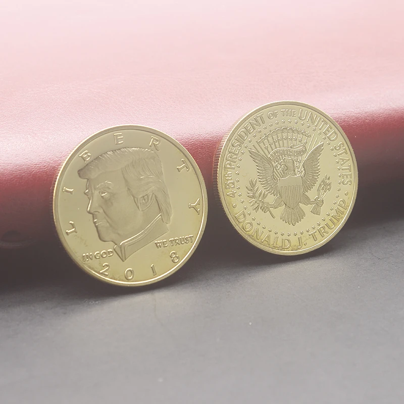 2018 Gold trump coin