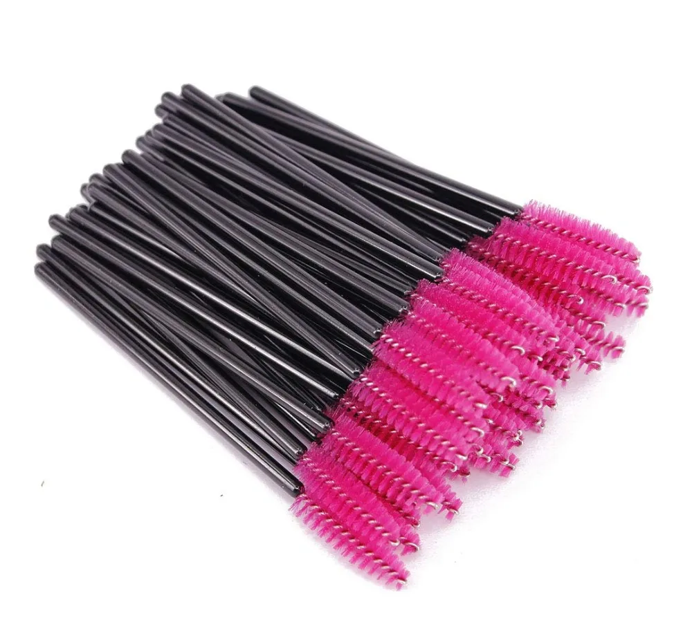 

500Pcs/Pack Disposable Micro Eyelash Brushes Mascara Applicator Wand Brushes Comb Eyelash Brushes Makeup Tool Kit Hot Sale