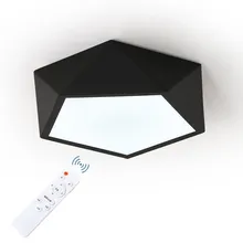 LED Ceiling Lamp Modern Smart Eye-protective Diamble RF Remote Dimming Home Bedroom Living Room Ceiling Lights Fixture